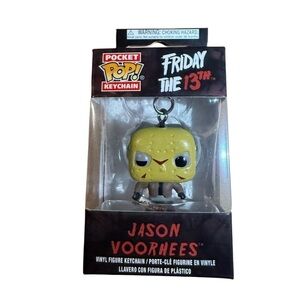 Friday The 13th Jason Voorhees Funko Pocket Pop Vinyl Keychain Collectible